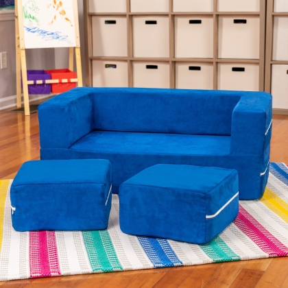 Zipline Toddler's Convertible Loveseat