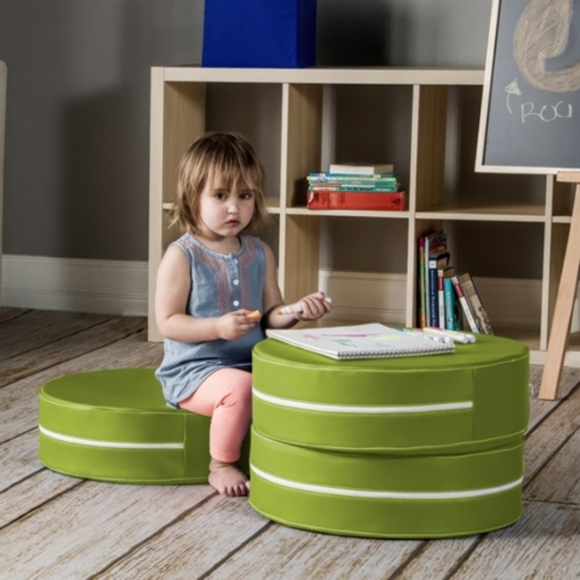 Kirkwood Stacking Ottomans: Versatile Seating for Modern