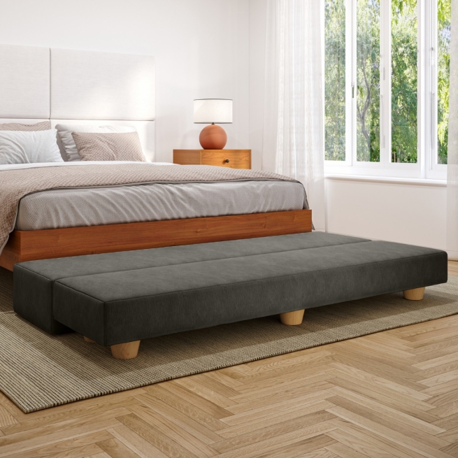 寝具 Camden Convertible Bench | Transforms to Twin Bed | Jaxxbeanbags.com