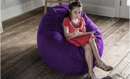 Cocoon 4’ Kids Bean Bag Chair