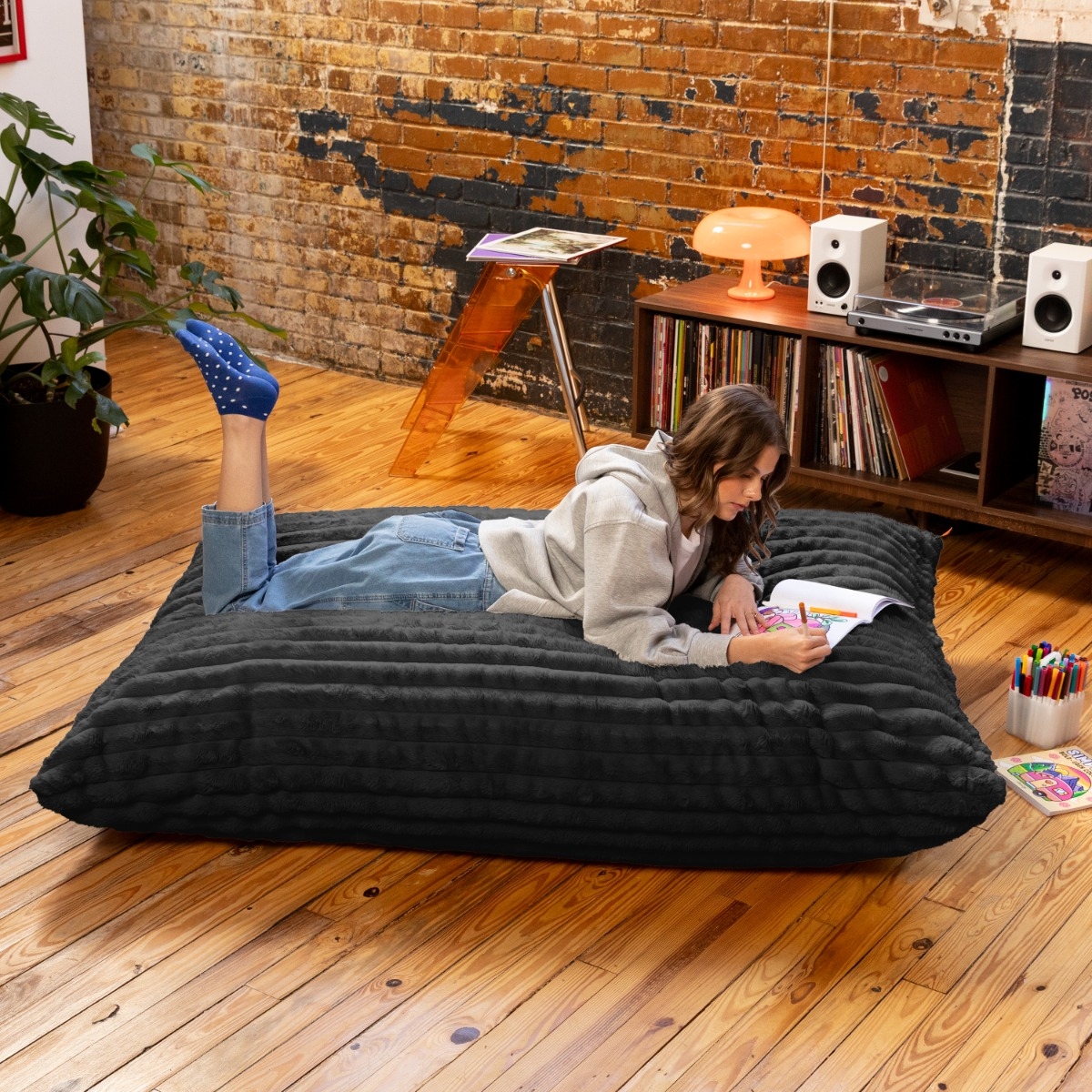 Jaxx® Saxx 5ft - Giant Bean Bag Pillow Chair & Crash Pad